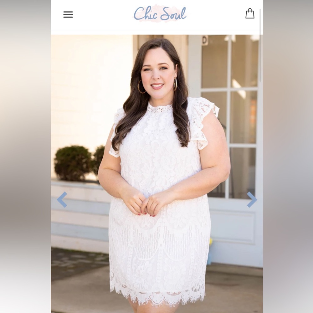 Chic Soul Ivory Dress